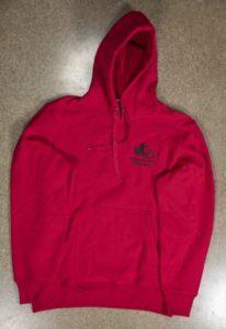 Red Heavy Weight Hoodie